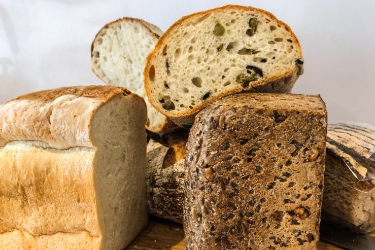 Brood voeren aan Koi