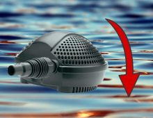 Vijverpomp geeft minder water en minder capaciteit